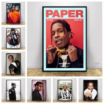 A$AP Rocky Rap Glasbe Star Hip Hop Umetnosti Diamond Slikarstvo 5D DIY Navzkrižno Šiv Kompleti za Celoten Kvadratni/Krog Diamond Vezenje Doma Dekor