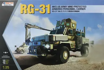 KINETIČNA K61015 1/35 Obsega RG-31 Mk5 Vojske ZDA Rudnik-Zaščitena Oklepnih Prevoznik Model Komplet