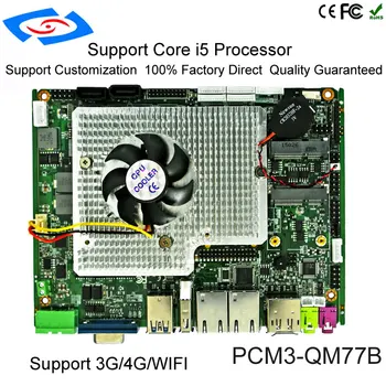 Poceni Intel Core i5-2430M Dual Core QM77 Chipset Industrijske Matično ploščo Računalnika Z Multi-serijska Vrata Mainboard