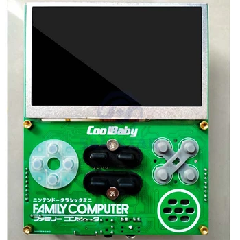 Retro FC Žep Coolbaby X7 8 bit Prenosni Ročni Video Igra Konzola Z Solt za Razširjenje 60 Pin Kartuše, AV Out 3,5-palčni