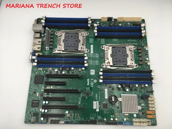 X10DRi za Supermicro Motherboard Dvojno vtičnico R3 (LGA 2011), Xeon E5-2600 v3/v4,i350 Dual port GbE LAN,DDR4 - 2400†MHz; 16 DIMM